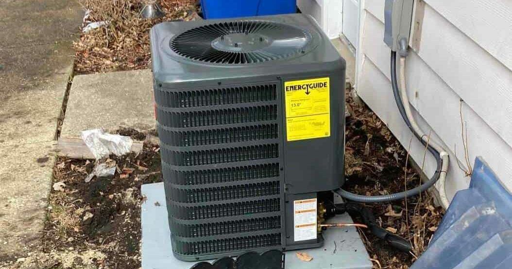 AC Right Outside of a House